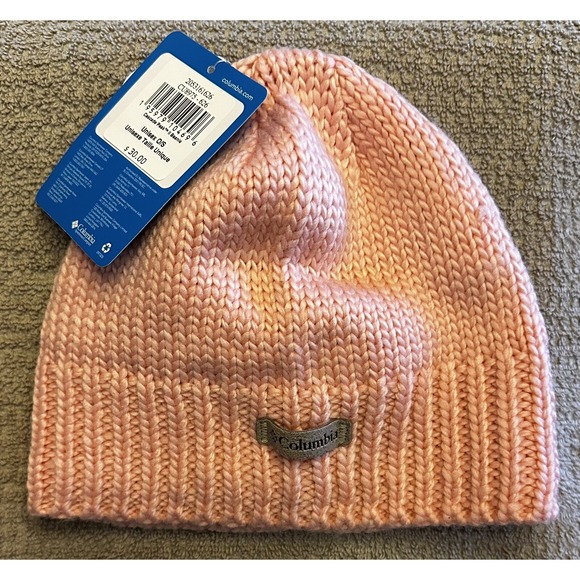 Columbia Accessories - NWT - Columbia Cascade Peak II Beanie Hat Pink - Unisex One‎ Size - MSRP $30